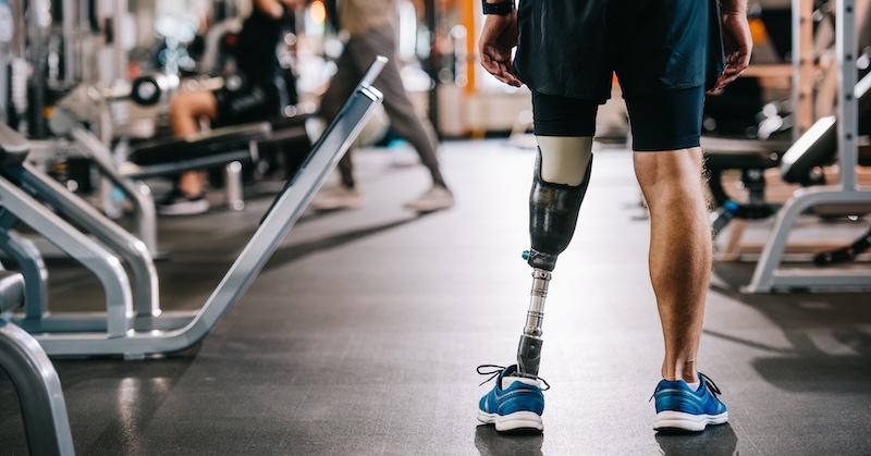 advanced prosthetic leg